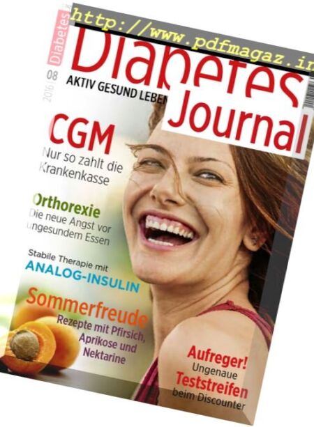 Diabetes Journal – August 2016 Cover