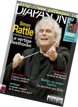 Diapason – Septembre 2016