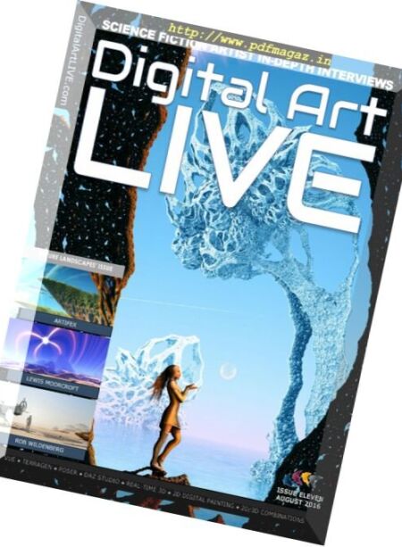 Digital Art Live – Issue 11, August 2016 Cover