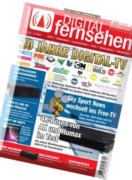 Digital Fernsehen – Nr.9, 2016 Cover