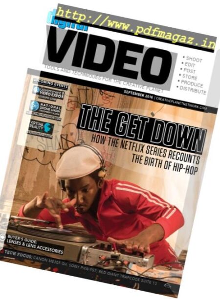 Digital Video – September 2016 Cover