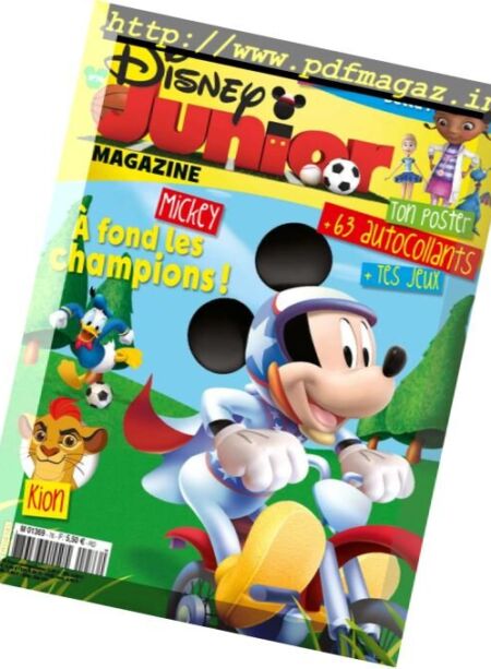 Disney Junior – Septembre 2016 Cover