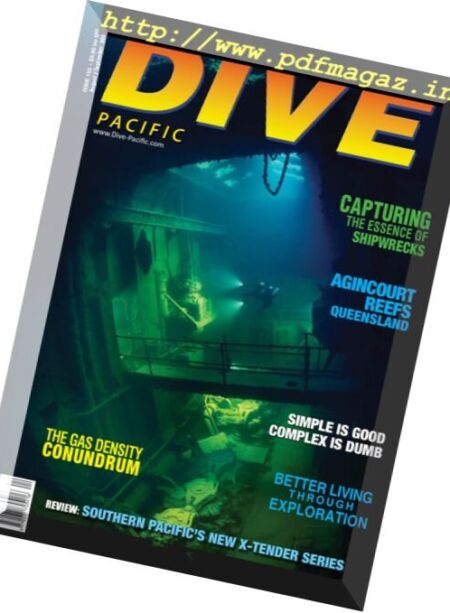 Dive Pacific – August-September 2016 Cover