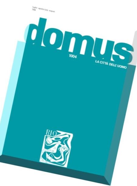 Domus Italia – Luglio-Agosto 2016 Cover