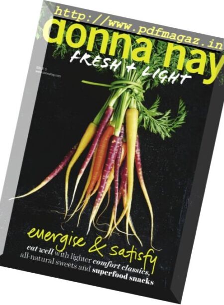 donna hay Fresh + Light – Issue 5, 2016 Cover