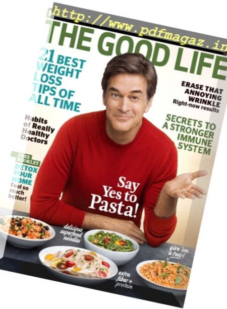 Dr. Oz The Good Life – October 2016 Cover