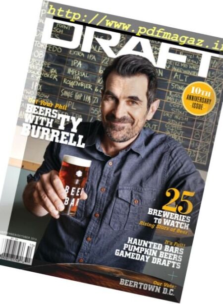 DRAFT Magazine – September-October 2016 Cover