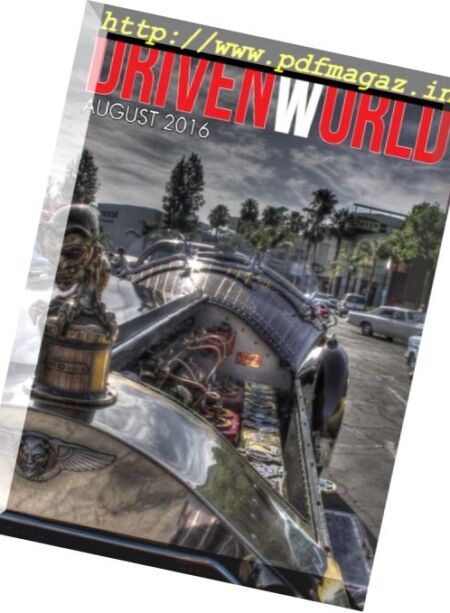 Driven World – August 2016 Cover