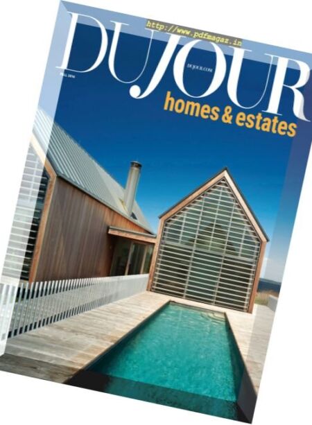 DuJour Homes & Estates – Fall 2016 Cover