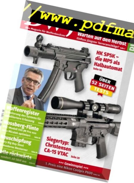 DWJ – September 2016 Cover