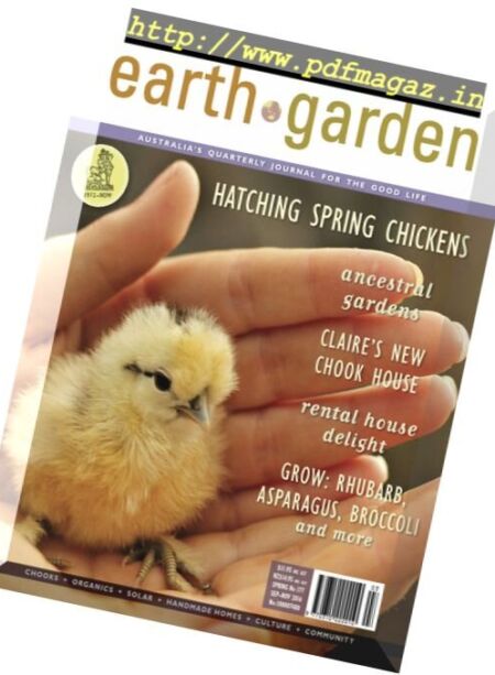 Earth Garden – Spring 2016 Cover