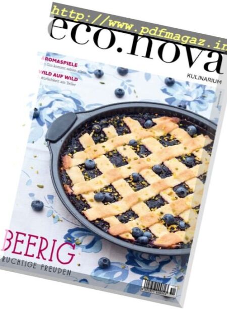 eco.nova – Spezial Kulinarium 2016 Cover