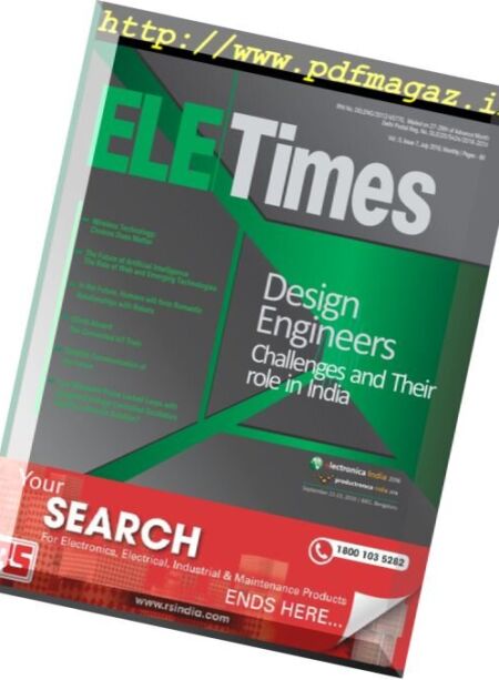 Ele Times – July 2016 Cover