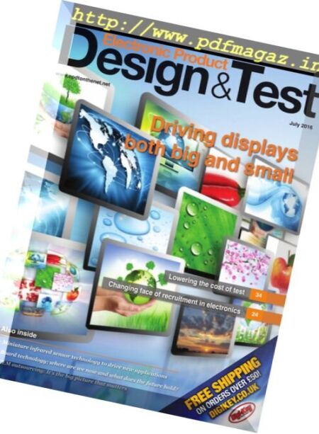 Electronic Product Design & Test – July 2016 Cover