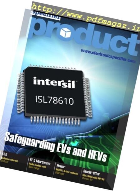 Electronic Specifier Product – July 2016 Cover