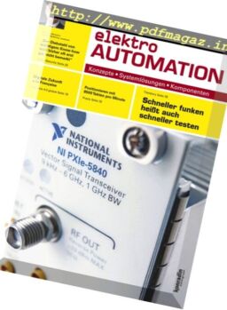 Elektro Automation – Nr.7-8, 2016