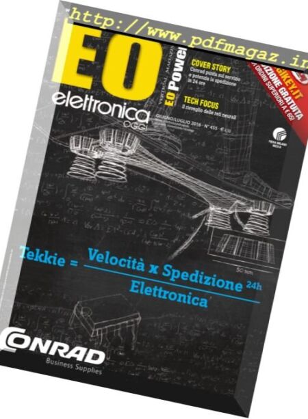 Elettronica Oggi – Giugno-Luglio 2016 Cover
