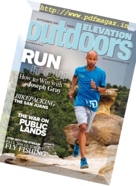 Elevation Outdoors – September 2016 Cover