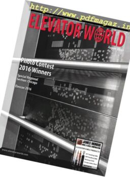 Elevator World – August 2016