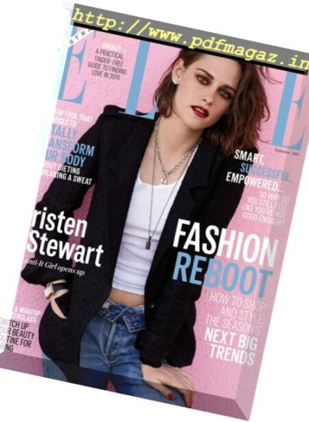 ELLE Australia – September 2016 Cover