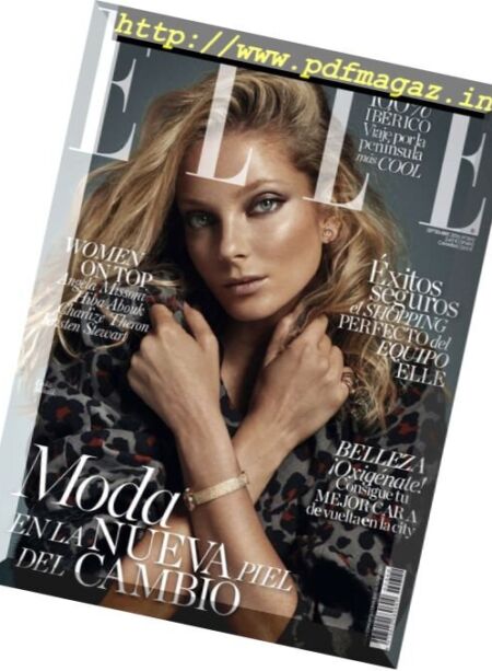 Elle Spain – Septiembre 2016 Cover