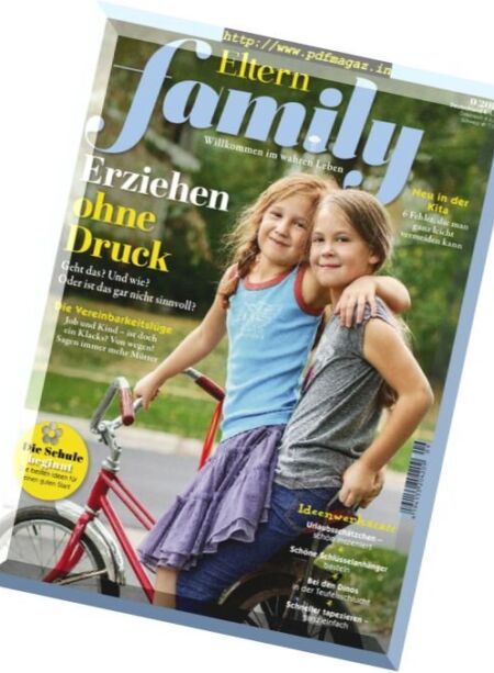 Eltern Family – September 2016 Cover