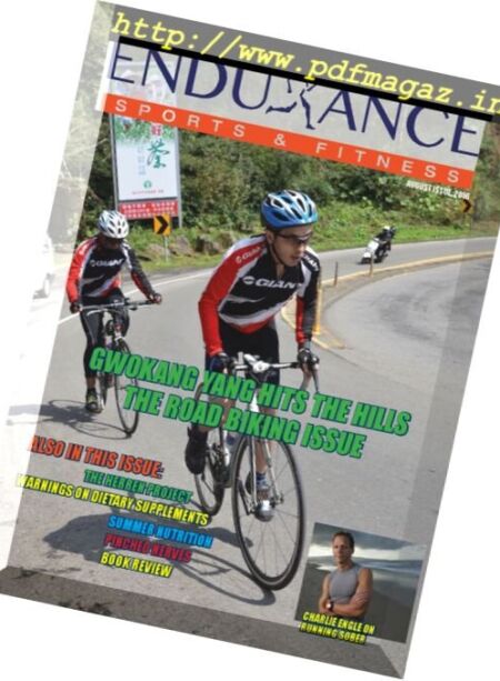 Endurance Sports & Fitness – August 2016 Cover