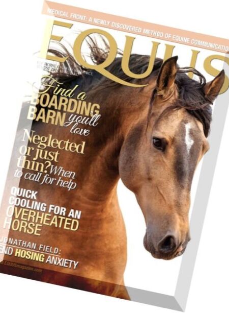 Equus – August 2016 Cover