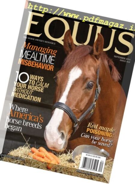 Equus – September 2016 Cover