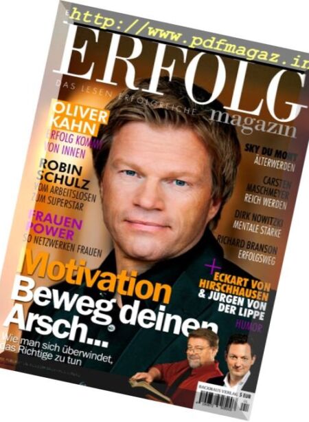 Erfolg Magazin – Nr.1, 2016 Cover