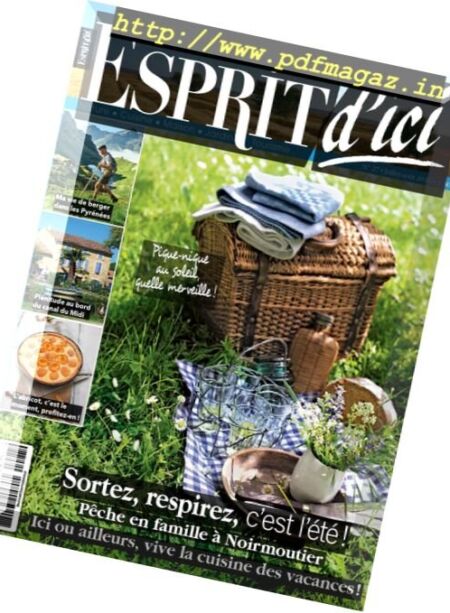 Esprit d’ici – Juillet-Aout 2016 Cover