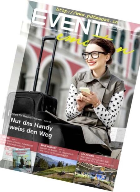 Event Emotion – August 2016 Cover