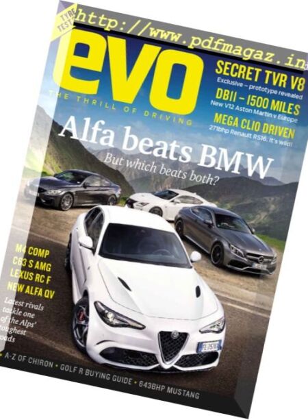 Evo UK – October 2016 Cover