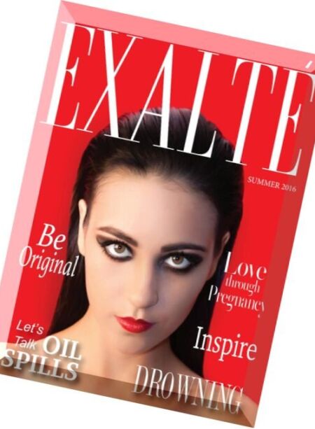 Exalte’ Magazine – Summer 2016 Cover