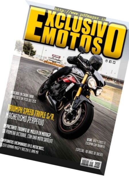 Exclusivo Motos – Agosto 2016 Cover