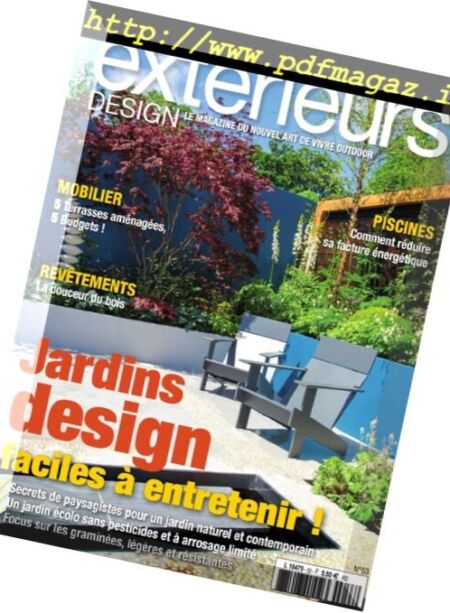 Exterieurs Design – Septembre 2016 Cover
