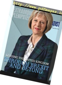 Extraordinary and Plenipotentiary Diplomatist – August 2016