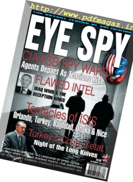 Eye Spy Intelligence – Issue 104 2016 Cover