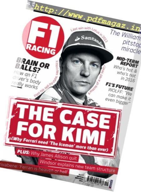 F1 Racing UK – September 2016 Cover