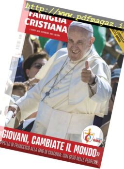 Famiglia Cristiana – 31 Luglio 2016