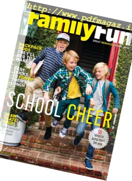 FamilyFun – August-September 2016 Cover