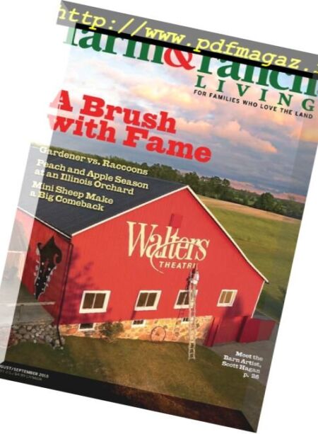 Farm & Ranch Living – August-September 2016 Cover