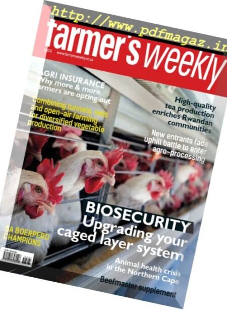 Farmer’s Weekly – 12 August 2016 Cover