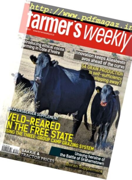 Farmer’s Weekly – 29 July 2016 Cover
