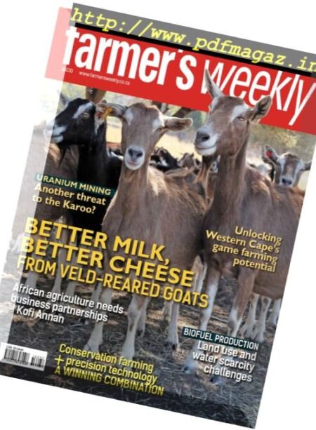 Farmer’s Weekly – 5 August 2016 Cover