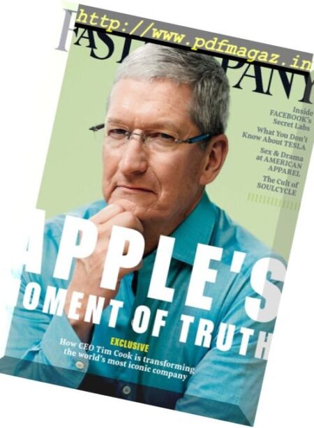 Fast Company – September 2016 Cover