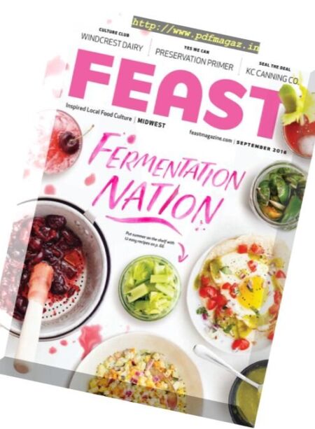 Feast Magazine – September 2016 Cover