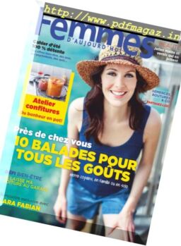 Femmes d’Aujourd’hui – N 4300, 4 Aout 2016