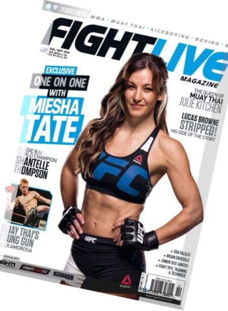 Fight Live – August-September 2016 Cover