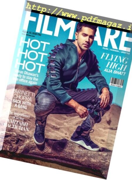 Filmfare – 10 August 2016 Cover
